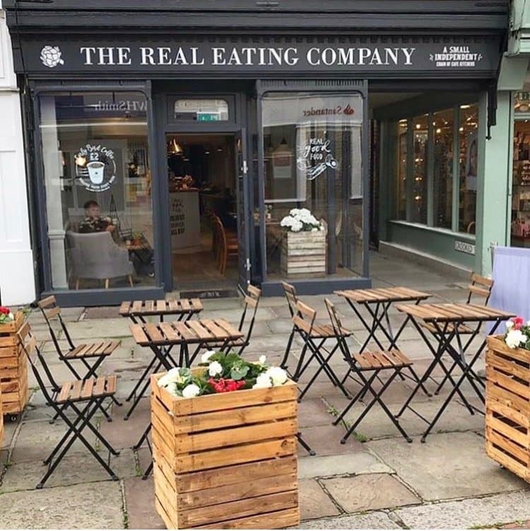 The Real Eating Company North Street with outside seating 