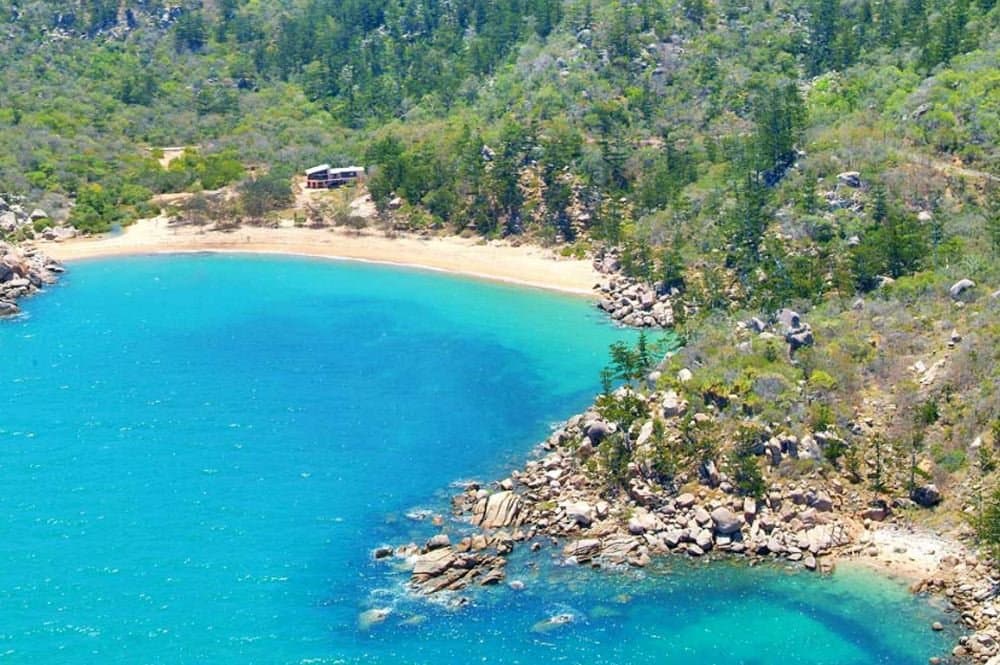 Aerial of Arthur Bay