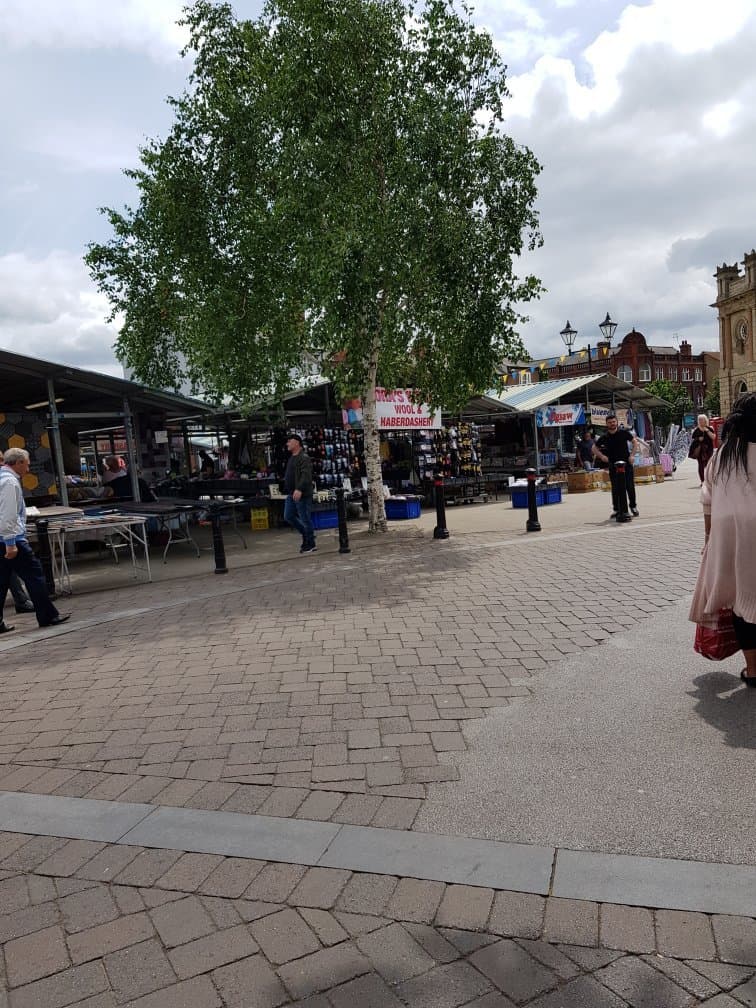 Busy market
