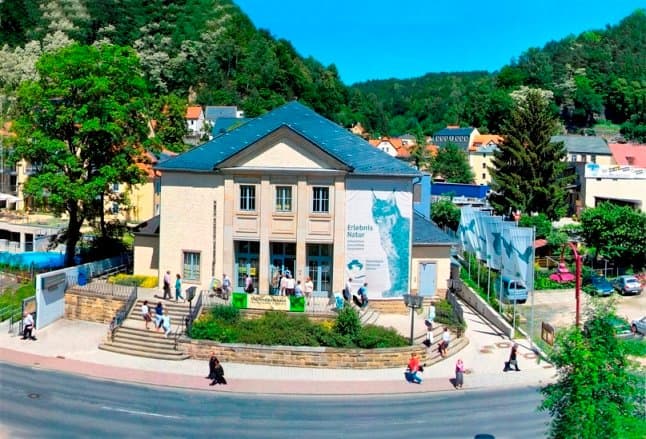 Das NationalparkZentrum von Außen