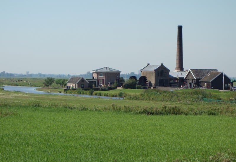vanaf de dijk