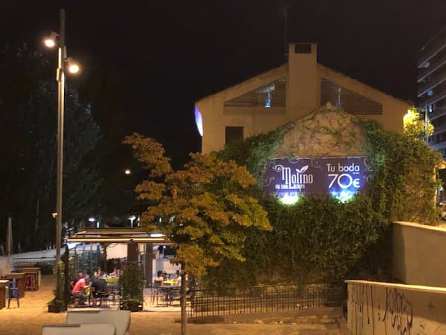 Esterno del ristorante