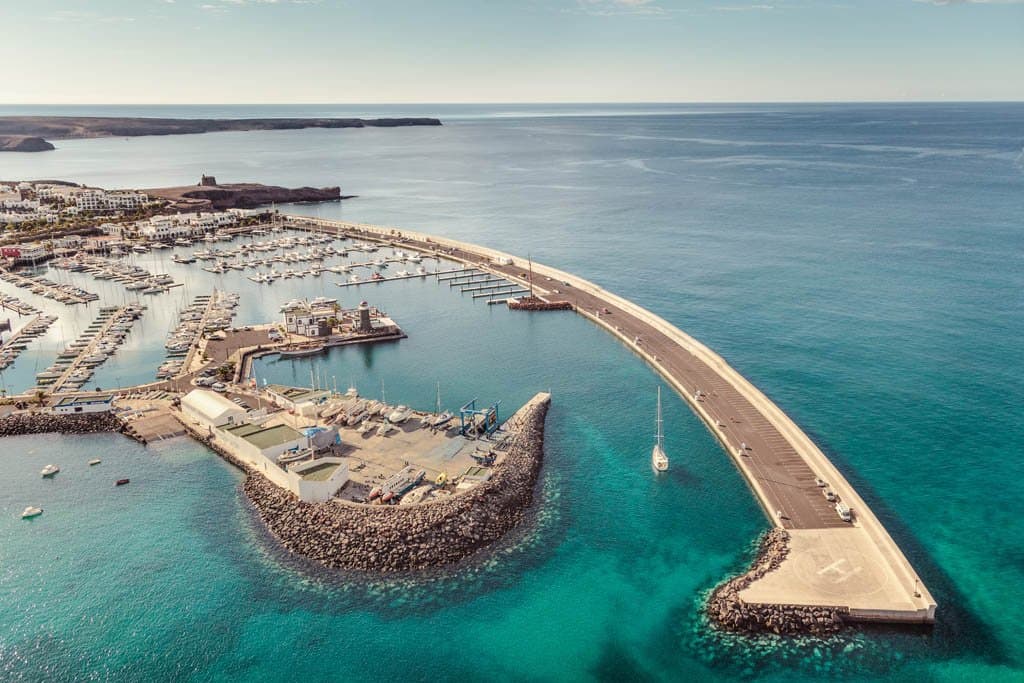 Vista aérea Marina Rubicón