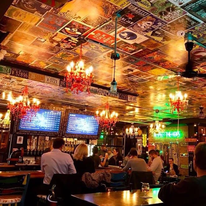 Put pictures on the ceiling if it please you.  Put chocolate in beer, and live in full colour. Normal is weird.  