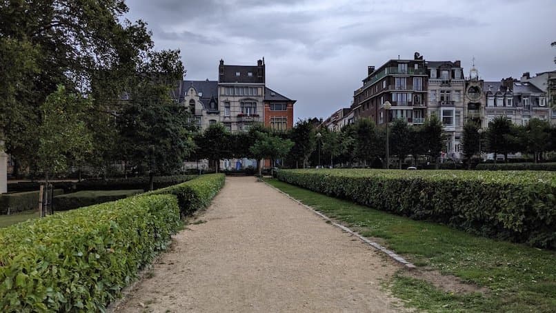 Ambiorix Square (Art Nouveau houses) Brussels