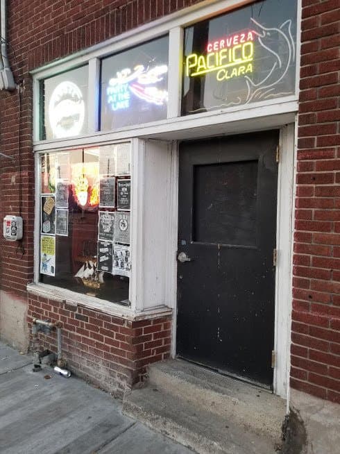 Music venue entrance