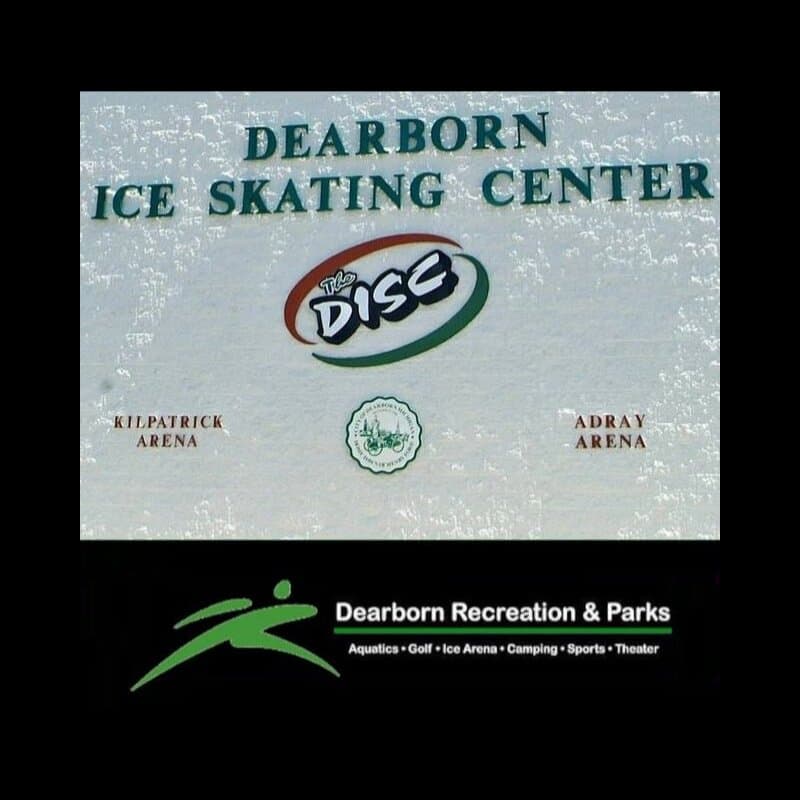 The Dearborn Ice Skating Center (DISC) features two NHL regulation-size ice surfaces, upper level meeting and banquet rooms, concession stand and many other amenities. The facility is open year-round for ice skating and room rentals.