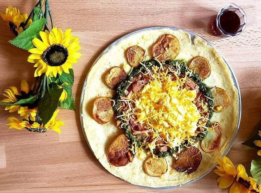 Sunflower Dutch Pancake