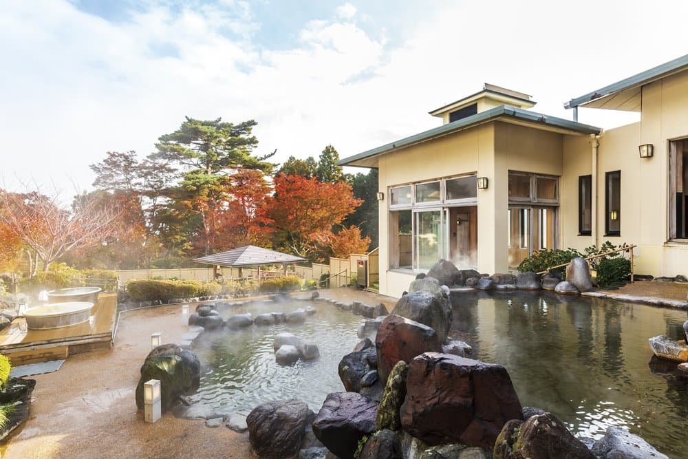紅葉の森の湯