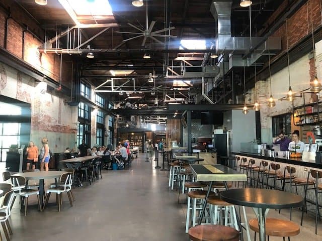 Large dining area