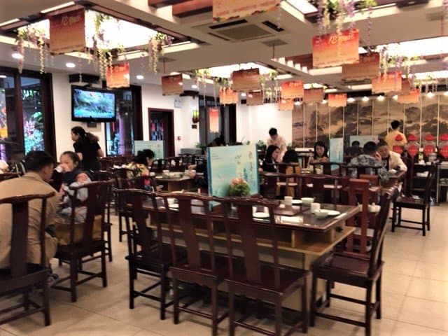 Lots of dining space upstairs and downstairs