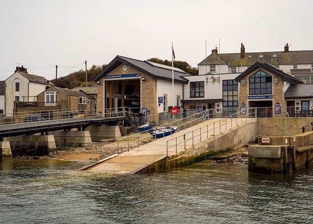 Swanage Lifeboat Station and Slipway