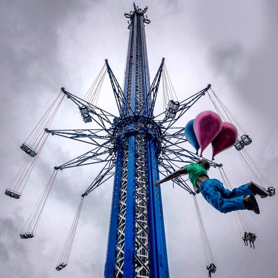 We promise you can't beat the view up here. Soar on the StarFlyer today! ❤️