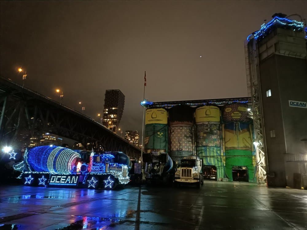 Giants Murals (Granville Island Silos) Vancouver