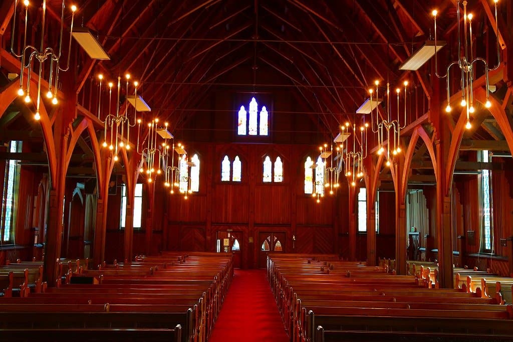 教会の内部