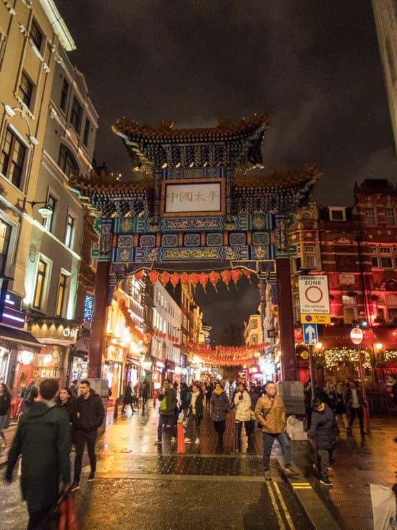 a rainy night in soho