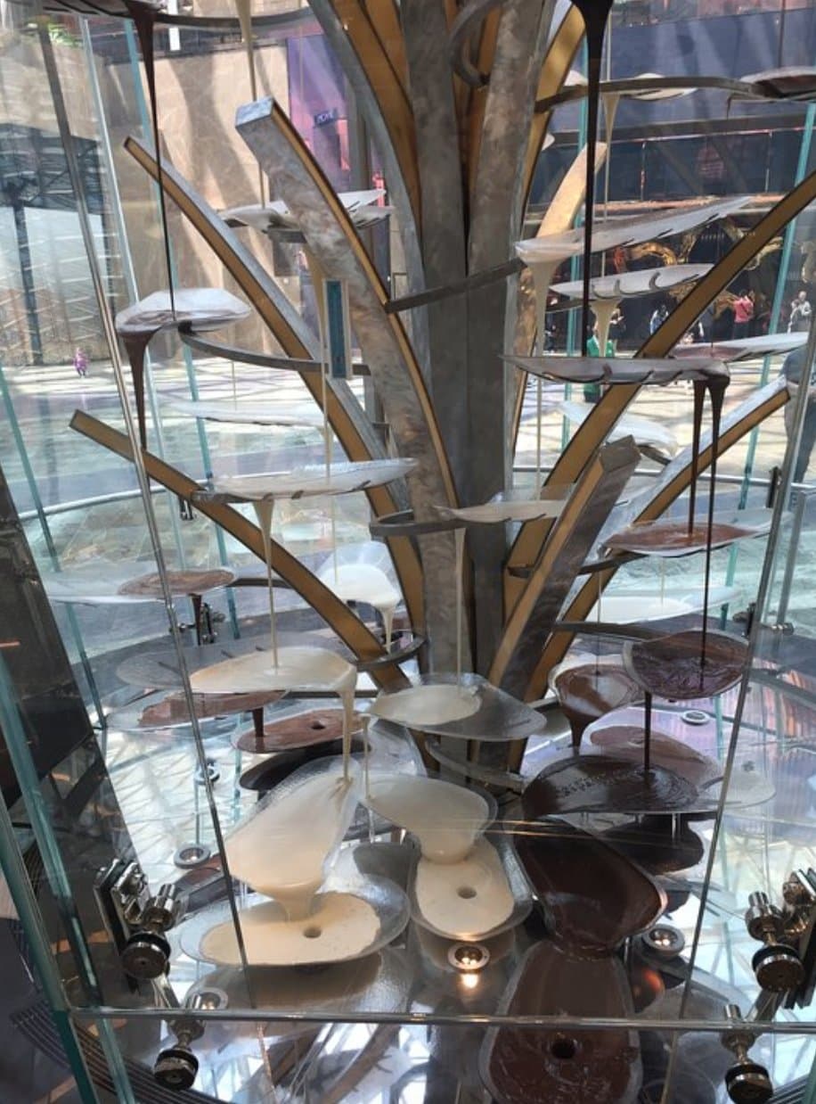 Chocolate Fountain at MGM Cotai
