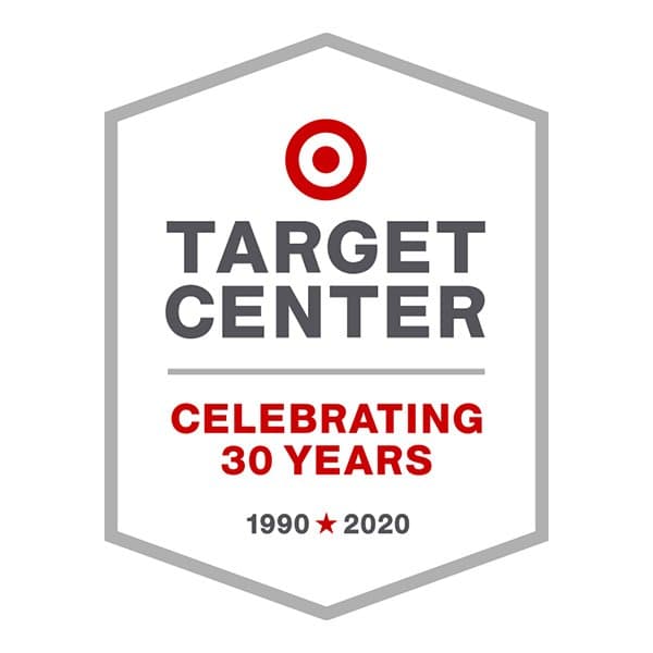 Target Center 30th Anniversary Logo
