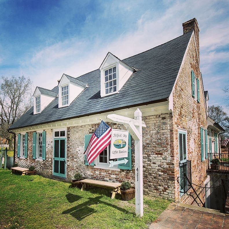 Mobjack Bay Coffee Roasters and Petite Cafe, take a stroll down Main Street in Yorktown to enjoy a unique experience in the village.
