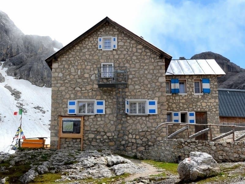 Il Rifugio Volpi al Mulaz