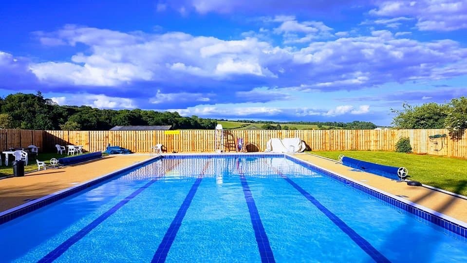 Refurbished for 2019 Helmsley Pool in the North York Moors National Park.