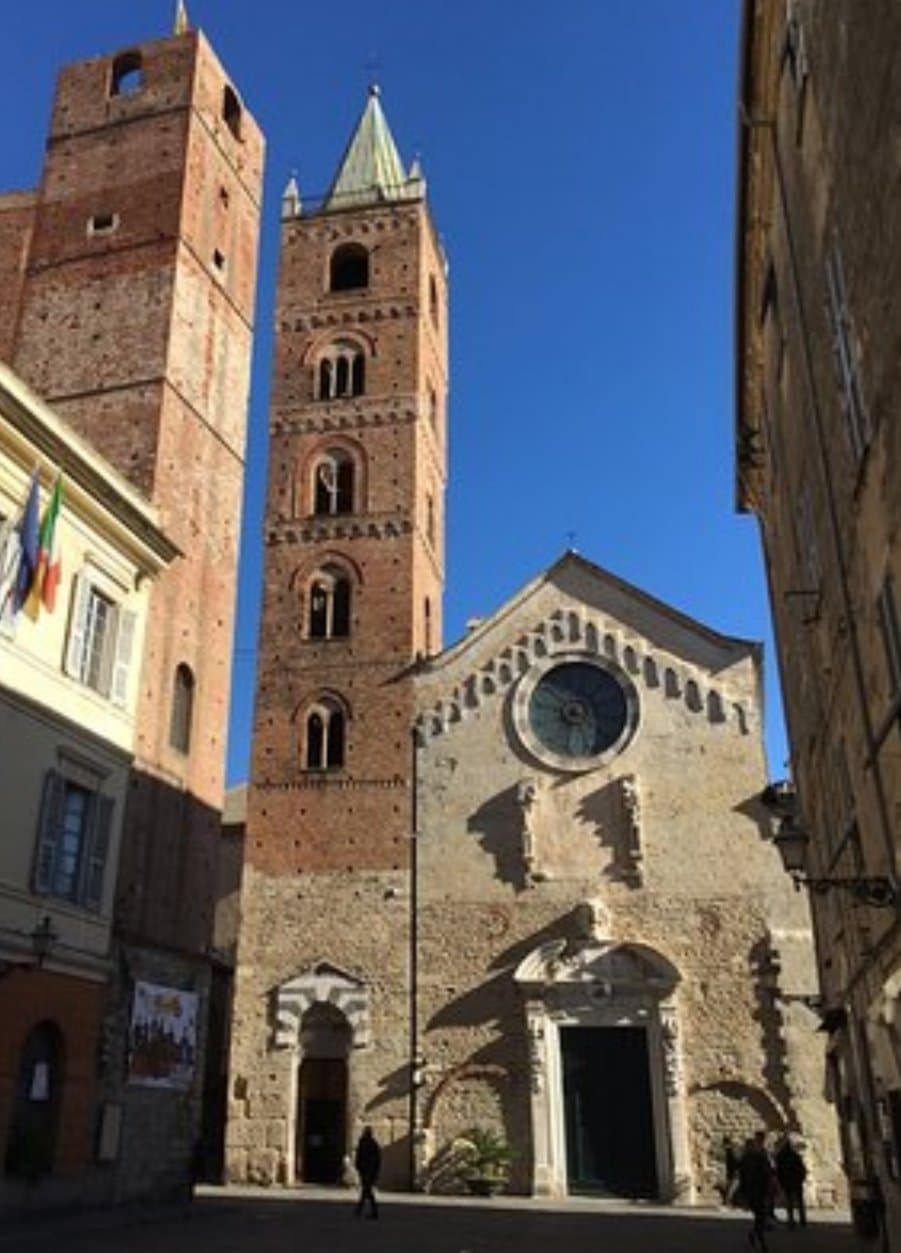 Albenga Old Town and Baptistery