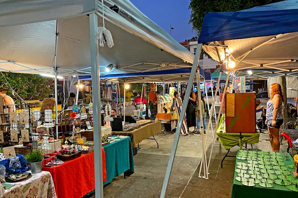 Vendors at the Art Walk