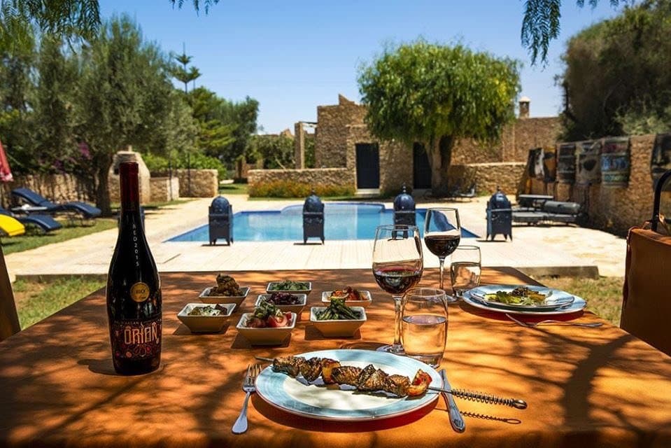 Brochettes au sarments de vignes 