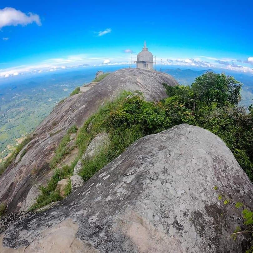 Alagalla Mountain Range  Add article description  Alagalla (Sinhala: අලගල්ල, literal translation: Tuber rock) Mountain Range is situated at the boundaries of the Central and Sabaragamuwa Provinces in Sri Lanka. Along with the surrounding Bathalegala (බතලේගල) also known as Bible Rock, Uthuwankanda (උතුවන්කන්ද), Devanagala (දෙවනගල), Ambuluwawa (අම්බුළුවාව), Knuckles Mountain Range and Hanthana (හන්තාන) Mountain Range, Alagalla mountain has served as a natural defense location. 📸📸🙏🙏