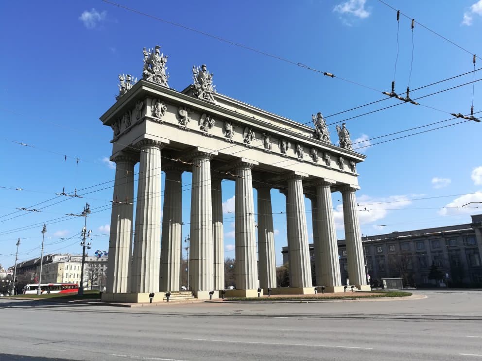 Московские Триумфальные ворота, Санкт-Петербург.