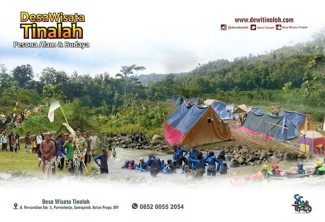 Ragam atraksi desa wisata Tinalah, atraksi kerajinan bahan alam, workshop kuliner, camping, outbound, atraksi budaya, makrab, gathering, live in, homestay.
