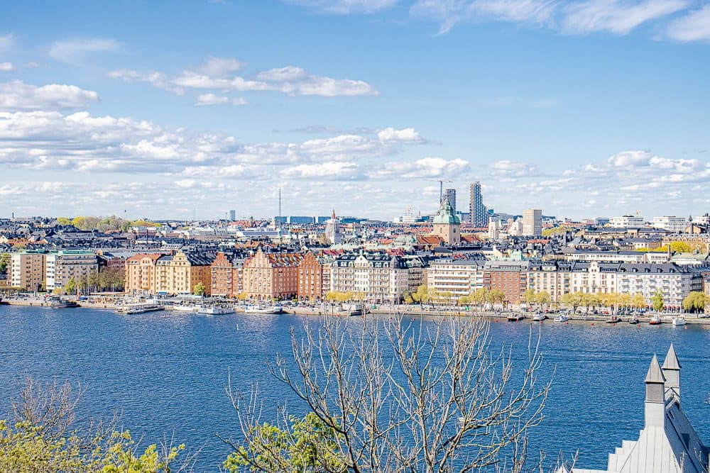 View of the city