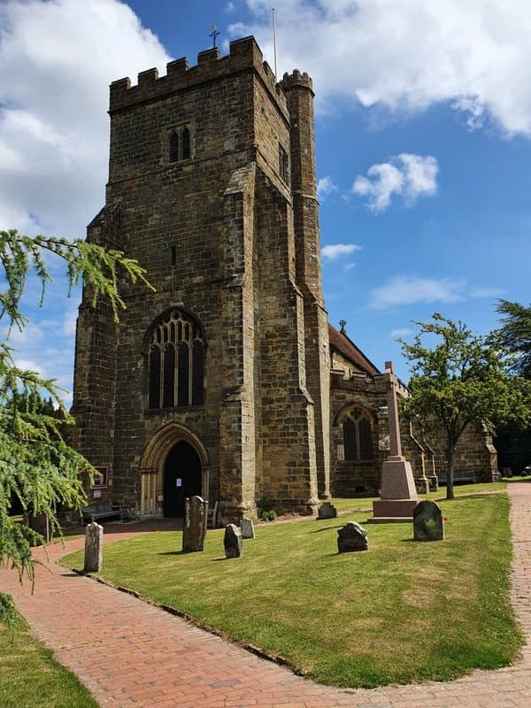 West end and tower of the Church