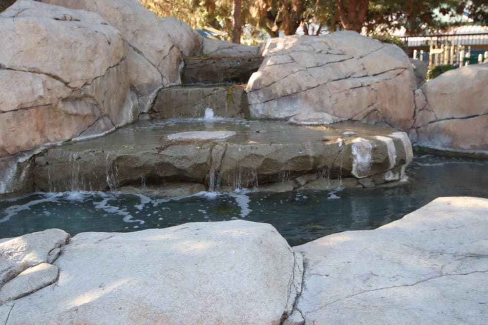 A small waterfall