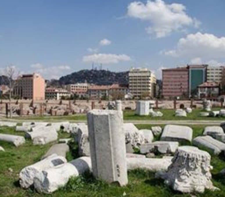 Ancient Roman Road Ankara