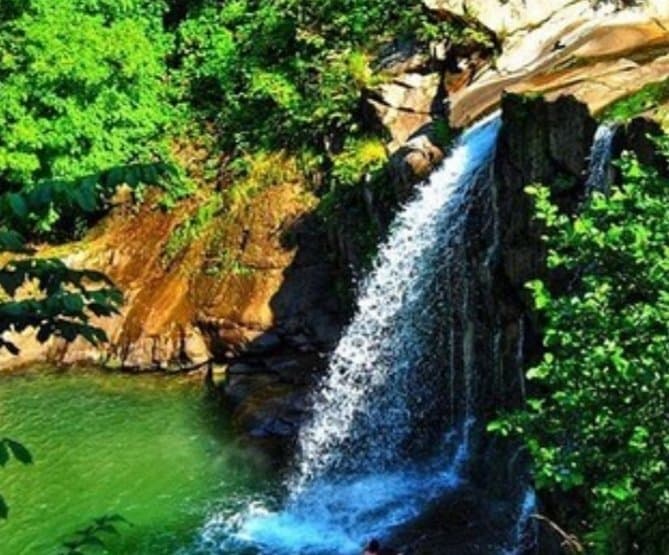 Karaoluk (Çiseli ) Şelalesi