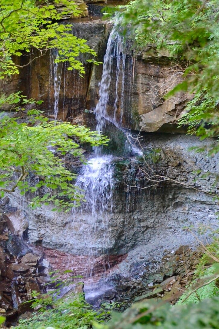 Falls in summer