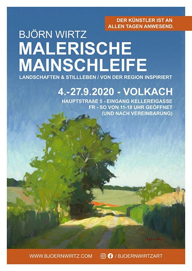 Malerische Mainschleife Poster