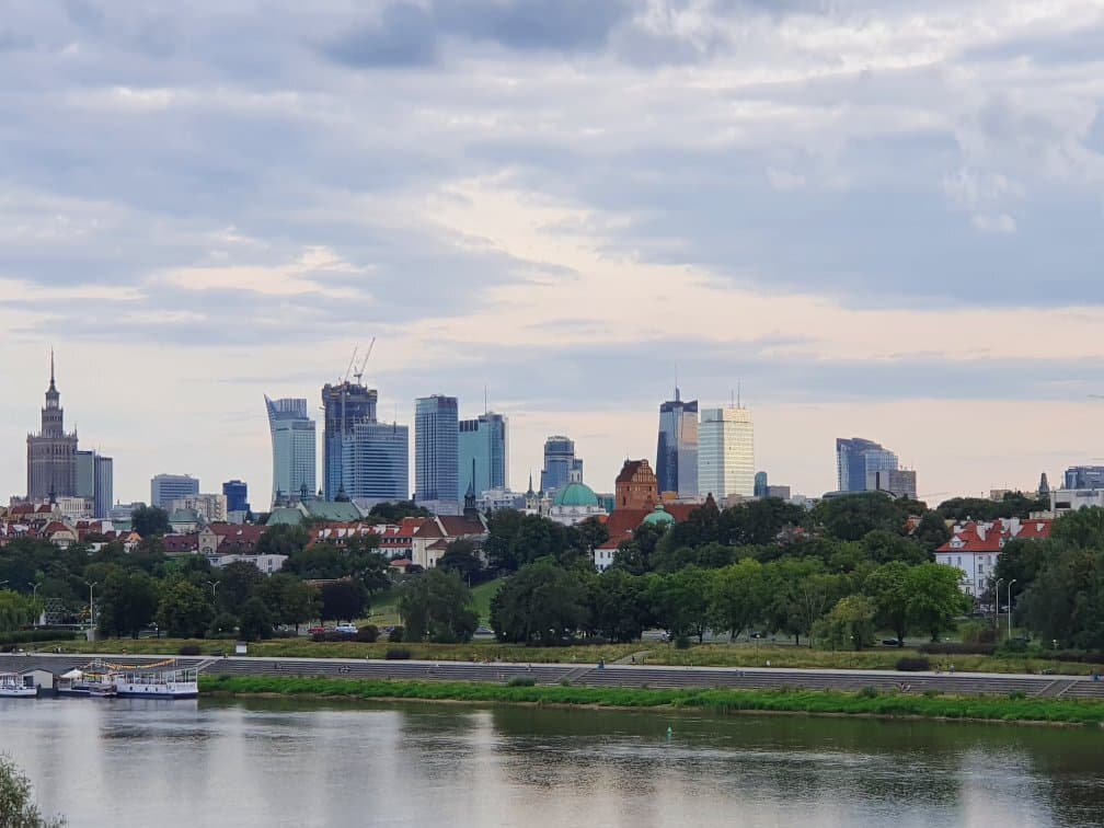 Gdański Bridge Warsaw