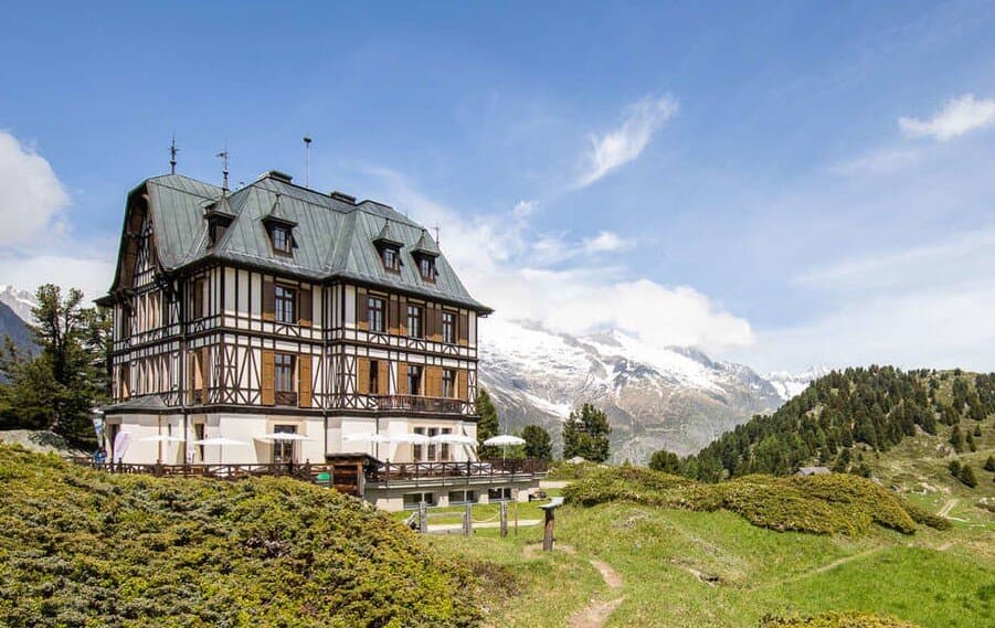 Jardin alpin / Alpengarten à Riederalp (Haut-Valais)