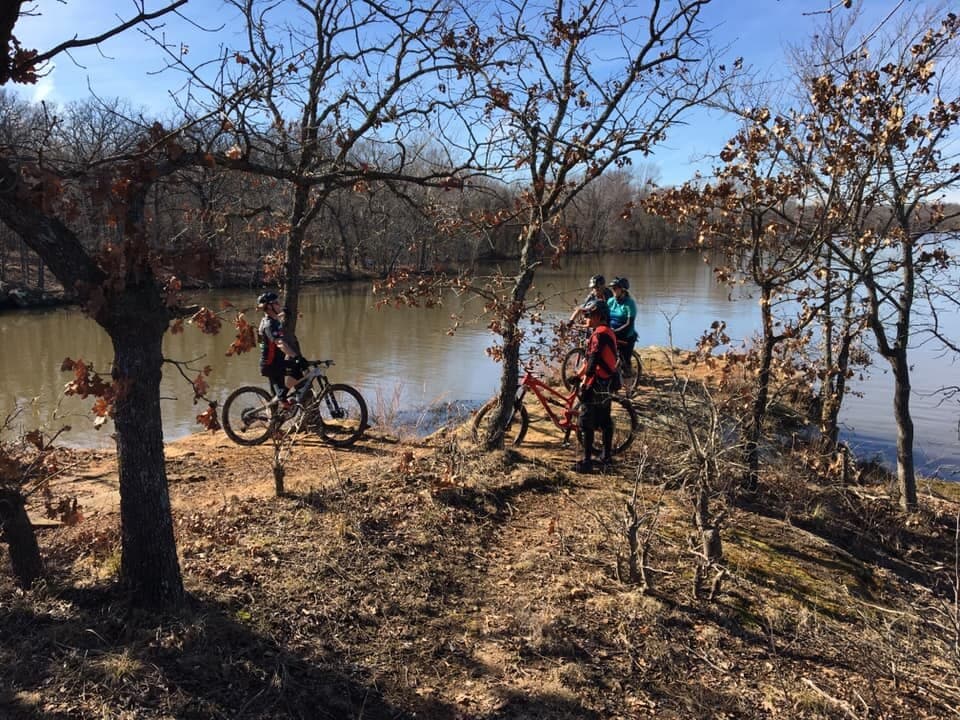 Beautiful trails along the lake.