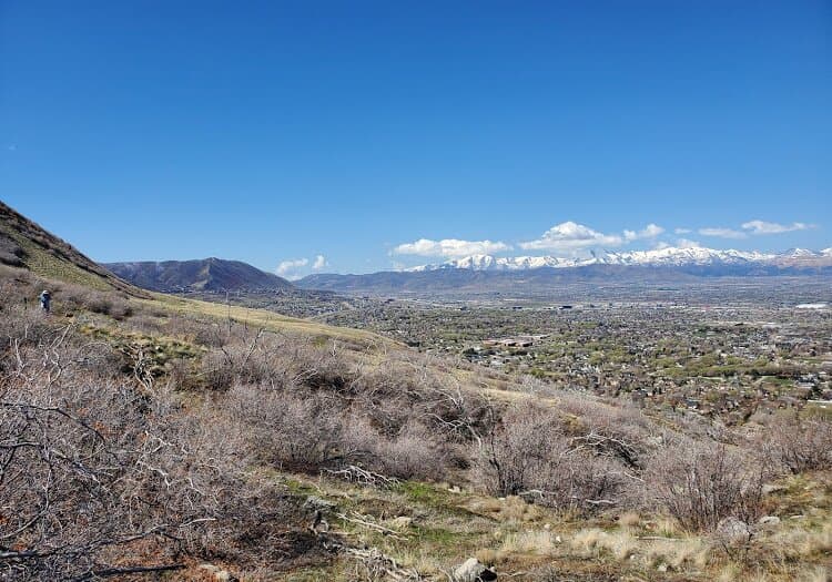 view on hike