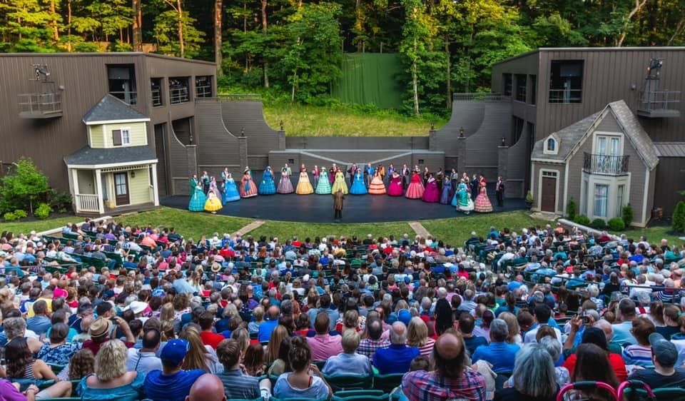 2021 Opening Night Performance of The Stephen Foster Story to a sold out audience! Photo Credit: Ray Kirkland