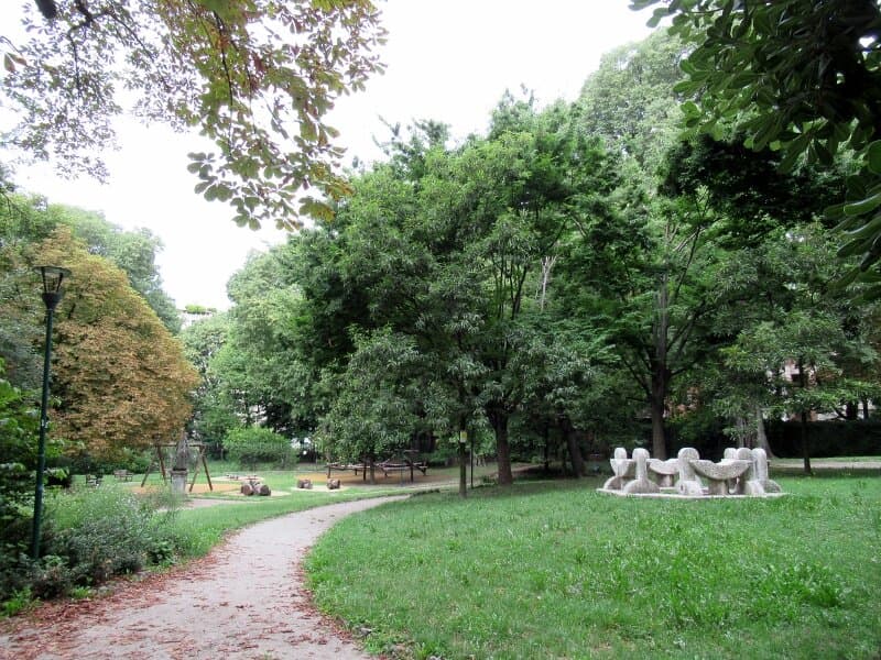 Lo storico giardino