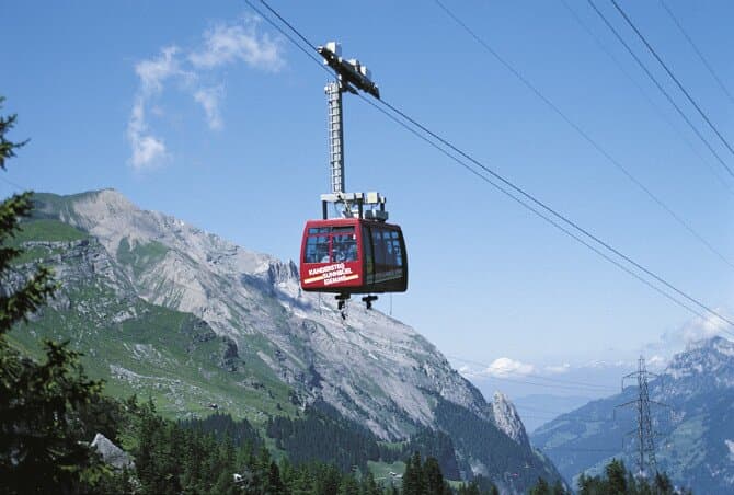 Luftseilbahn Kandersteg-Sunnbüel (BE)