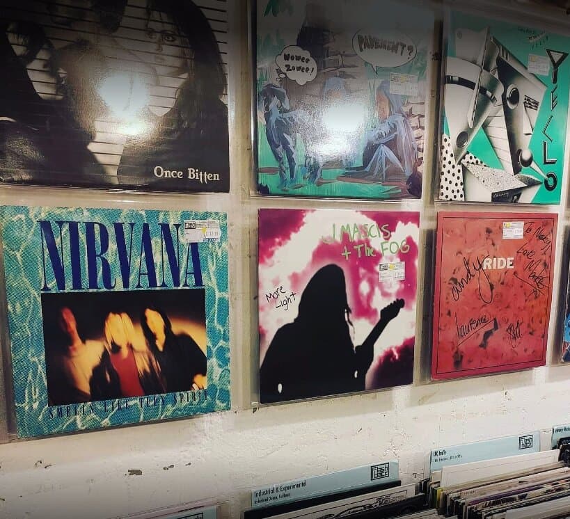 Alternative rock, grunge, indie records