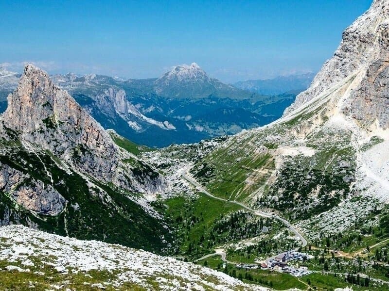 Passo Falzarego Dolomites
