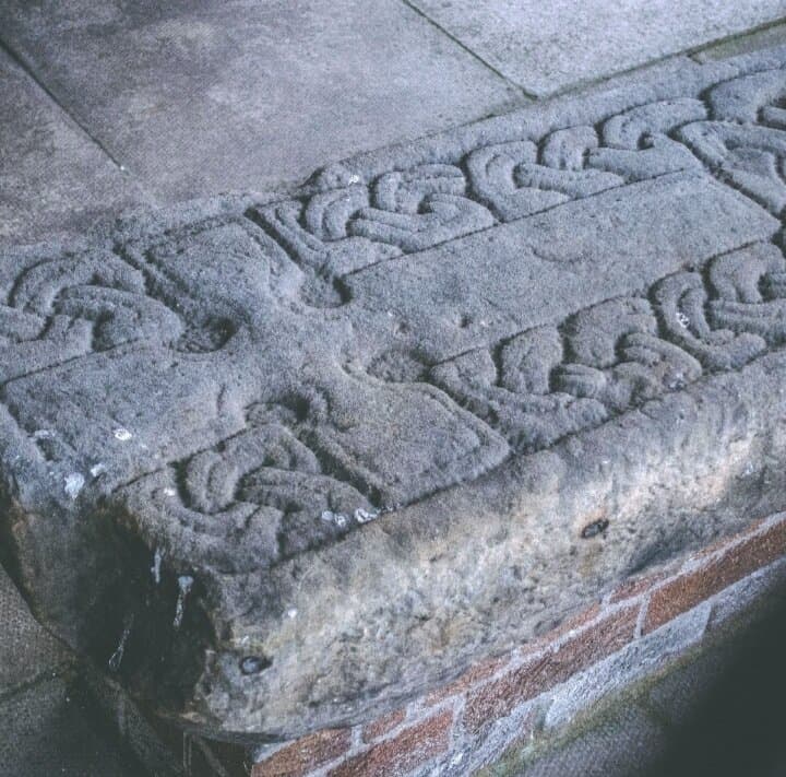 Carved stones