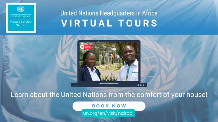 United Nations Headquarters in Africa - Virtual Tours
Learn about the United Nations from the comfort of your house!
Book now: https://www.un.org/en/visit/nairobi
