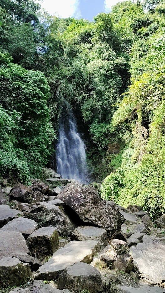view of the waterfall